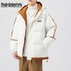 Mark Fairwhale Men's Thickened Hooded Puffer Jacket