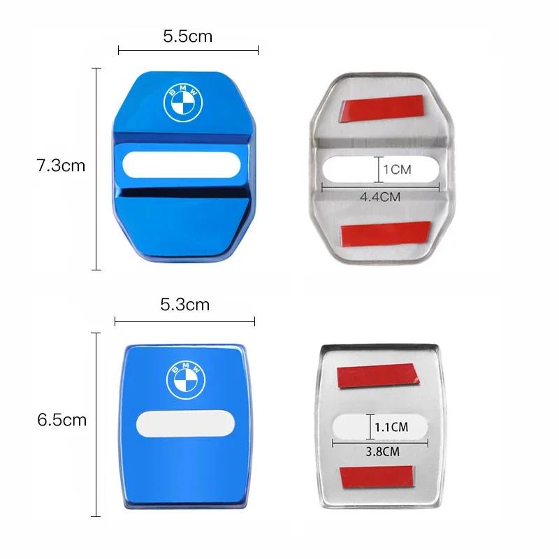 Zinc Alloy Car Door Lock Buckle Protective Covers Cover For BMW F25 F26 F15 F16 F48 F39 I3 I4 G07 G22 G15 F40 Sticker XM2