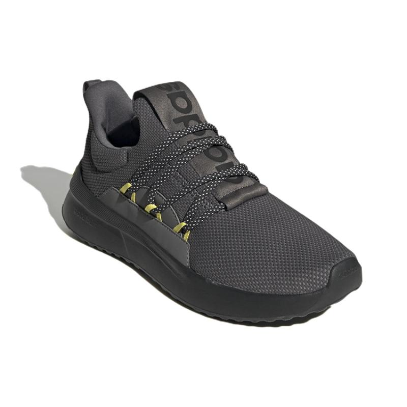 Adidas Lite Racer Adapt 5.0 Cloudfoam Slip On Shoes 'Grey Black' Sneakers GX6773