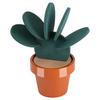 6Pcs Lightweight Heat Insulation Coaster Vivid Plant Shaped Drink Anti-scald Pad  Table Decorative