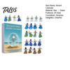 Christmas Countdown Gift for Women Sea Glass Angel Advent Calendar 2026, 24 Days Ornaments Creative Coastal Decor Lovers Calendar, Cute Doll Pendants
