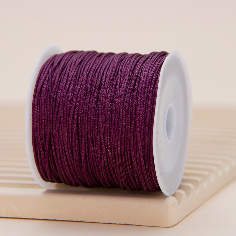 Jade Wire No. 72: 0.8mm Braided Rope for Handmade Jewelry, Bracelets & Pendants