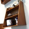Desktop Sundries Organizer Vintage Multi Layer Wood Desktop Sundries Storage Shelf for Perfume Cosmetics