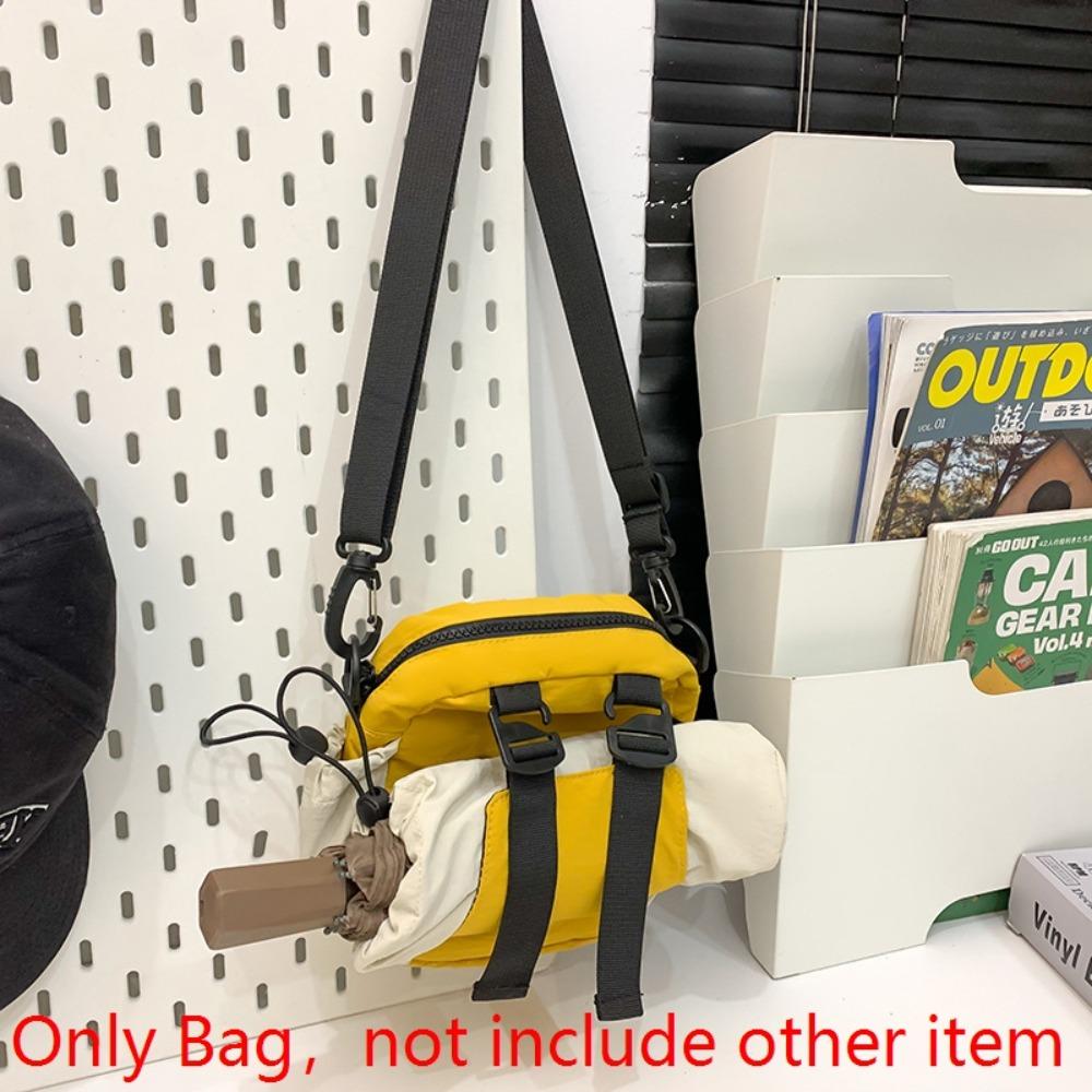 

Карман для хранения зонта Сумка-переноска для бутылки с водой Сумка через плечо Кошелек для бутылки с водой Путешествия жёлтый