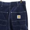Carhartt 90s Old USA made Denim painter pants W32 Navy jeans Men's Used