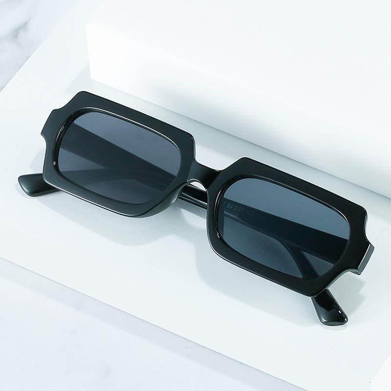 Polygonal Small Frame Sunglasses Candy-Colored Sunglasses Women'S Trend Glasses