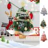Tabletop Christmas Tree Artificial Seasonal Decor Desktop Artificial Christmas Tree With Star Topper For Home Indoor Winter