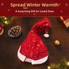 Plush Dancing Christmas Hat Moving Hat Christmas  Swing Hat Electric Swing Moving Santa Hat  Party