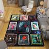 Cybernetic Parrot Collection Pattern Rug Floor Mat for Living Room or Bedroom Soft and Comfortable Carpet a Gift for Birthday and Holiday.