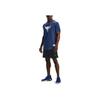 Under Armour Camiseta de Manga Corta Holgada para Entrenamiento Project Rock Dopamine para Hombre Tops Azul 1367123-404