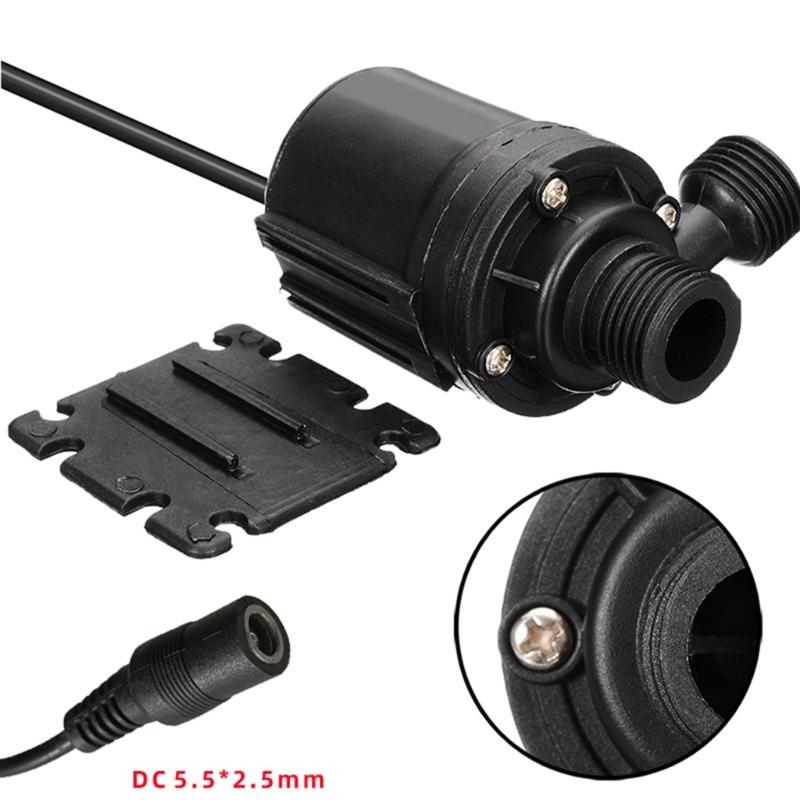 DC12V/24V Tauchpumpe Wasserdicht Tauchpumpe 5,5 M Bürstenloser Motor für Kühlsystem