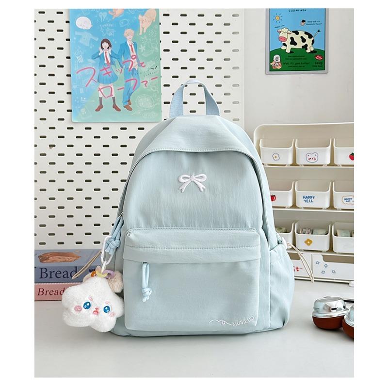 The New Schoolbag Is High-value, Fresh and Sweet, Candy-colored Backpack, Lightweight and Large-capacity Backpack for Junior High School Students.