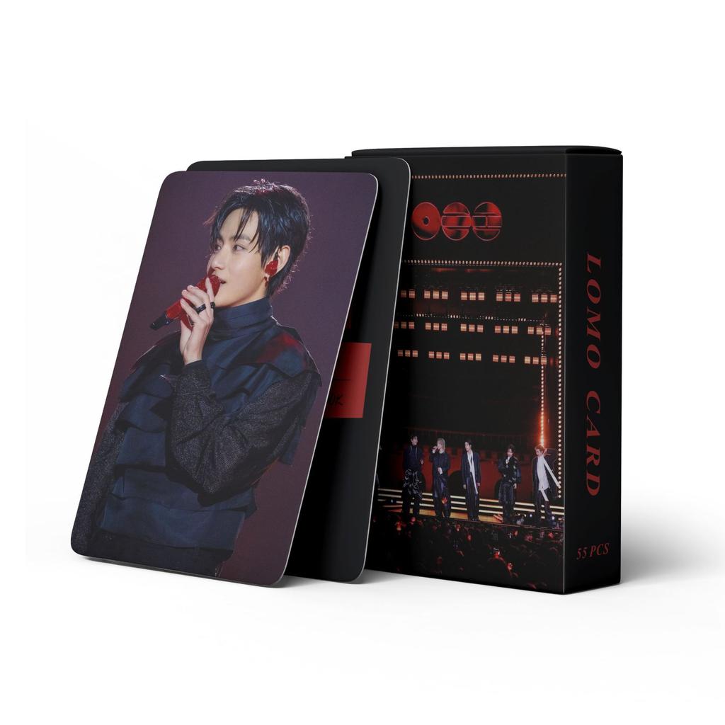 New 55Pcs Wanderer'S 8Th Anniversary Lomo Card 55 Photos Of New Peripheral Photo Card Hyunjin