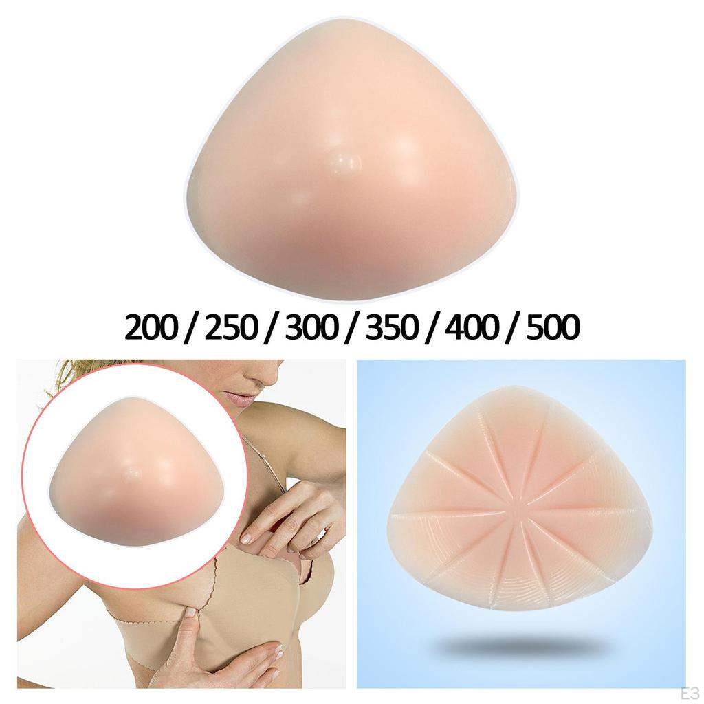 Silicone Breast Form Fake Bikini Pad Shemale Artificial Chest Mastectomy Postoperative