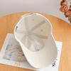 New Adjustable Sun Hats Solid Color Breathable Sunscreen Hat Embroidered Design Cotton Peaked Cap for Spring Summer Season