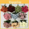 Flower Rose Artificial Wedding Hotel Restaurant Desktop Ornament Room Decoration