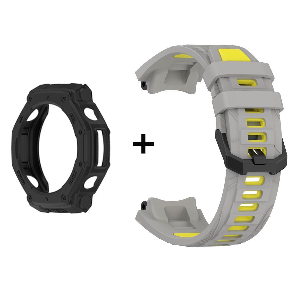 Silicone Band & Case for Huami Amazfit T-REX 3 Smart Watch Strap Watchband T-Rex3 Sport Bracelet Wristband With Tool