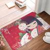 Japanese Sakura Flowers Cherry Blossoms Doormat Mat Anti-Slip  Bath Kitchen Bedroom Rug Carpet 40*60cm
