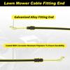 UXCELL No.946-05106B/746-05106B Throttle Control Cable for Cub Cadet for Craftsman