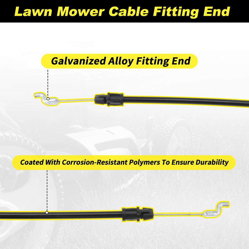 UXCELL No.946-05106B/746-05106B Throttle Control Cable for Cub Cadet for Craftsman