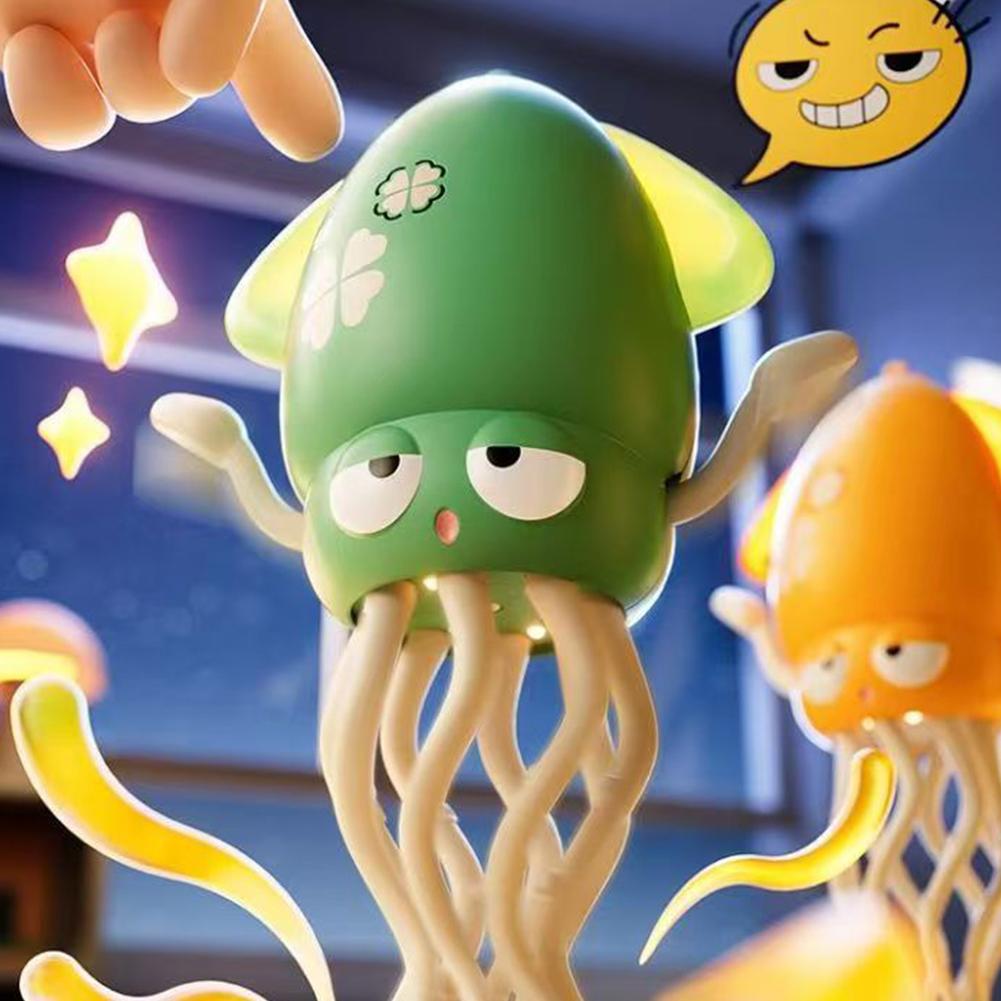 Electric Dancing Octopus Fidget Toys Anti-stress Anti Stress Luminous Music Baby Crawling Toys Games for Kids Children Pets Cat