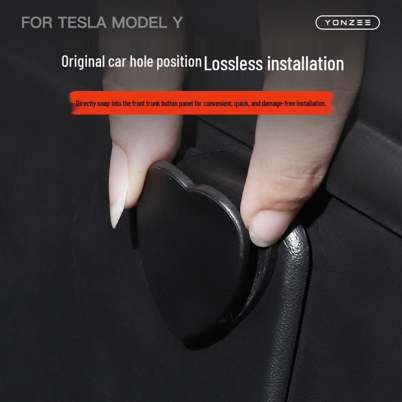 Tesla Model Y Front Trunk Hook Accessory for Convenient Item Storage
