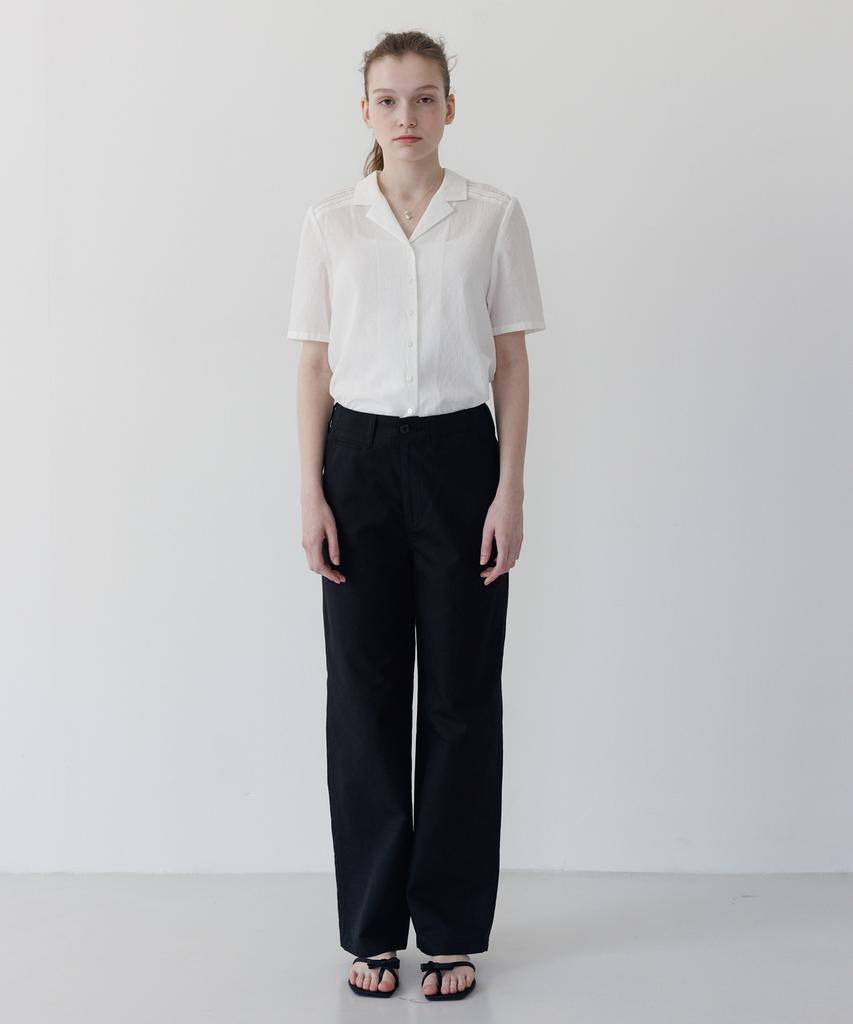 Tudument Coin Pocket Pants Black