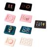 Modern Jewelry Showcase Tray Velvety Jewelry Display Tray Exquisite Charm Holder
