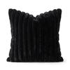 Imitation Rabbit Plush Pillowcase,Modern and Simple Home Decoration Pillowcase, Living Room Solid Color Sofa Cushion, Pillowcover