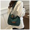 2024 NEW Crossbody Bag Corduroy Shoulder Bags Large Capacity School Book Bag Fashion Bags for Teen Girl Student