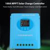150A MPPT Solar Charge Controller 12V 24V 36V 48V Automatic Adaptation Charge Controller with Blacklight LCD Display