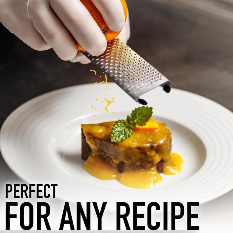 Multipurpose Cheese Grater And Citrus Zester For Parmesan, Lemon, Ginger, Garlic, Chocolate And More Fruit Kitchen Tool Gadgets