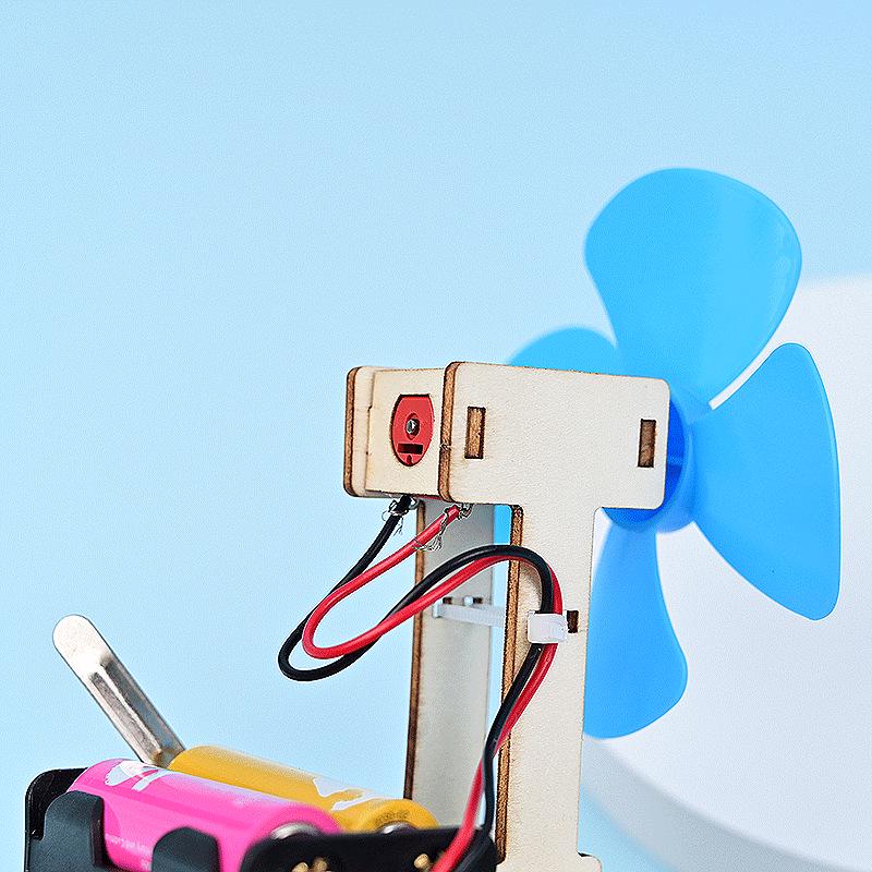 Children's DIY Electric Fan: STEM Science & Technology Craft Kit for Classroom and Educational Experiments