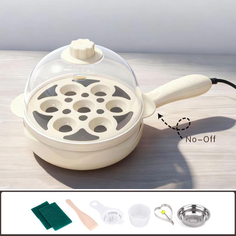 Canxiang Non-Stick Electric Frying Pan: Poached Eggs, Dumplings, Pot Stickers & Breakfast Cooker