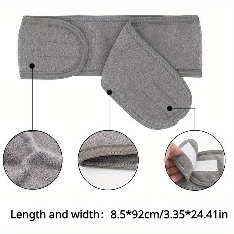 1pc Facial Spa Headband Makeup Shower Bath Wrap Sport Hairband Terry Cloth Adjustable Stretch Towel Head Wrap