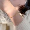 18k Gold Plated S925 Sterling Silver Heart Bracelet - Hollow, Exquisite, Versatile, Light Luxury Style.