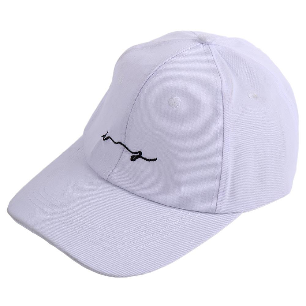 Simple Adjustable Outdoor Sports Hip-Hop Embroidery Spring Solid Color Beach Visors Caps Sport Caps Snapback Hat Baseball Cap