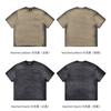 Mens Vintage Washed Cotton T-Shirt Loose Fit Short Sleeve Round Neck Tee Casual