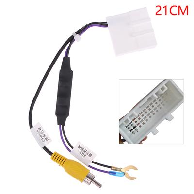 1 câble adaptateur vidéo de sortie de caméra de recul de voiture 24 broches, accessoires de bricolage
