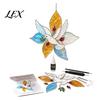 Window Suncatcher DIY Project Christian Kit, Stained Glass Style Religious Sun Catcher, Spiritual Home Decoration Crafts Iridescent Hanging