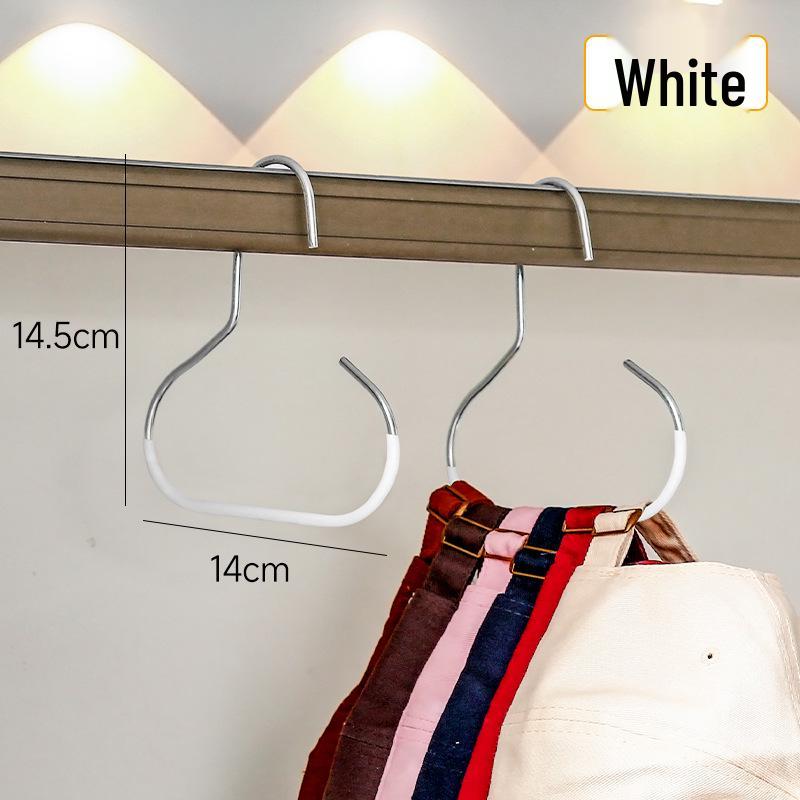

Multipurpose Non-Slip Hanger for Hats, Scarves, and Ties Single Price білий