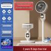 Silent Desktop Electric Fan: Compact Wind Turbine for Home & Office Air Circulation
