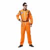 Zip Closure Spaceman Jumpsuit Dress Up Spacesuit Outfit Astronaut Costume Bodysuit  Kids Adults