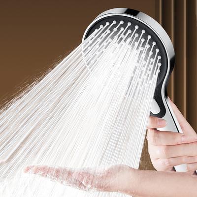 3-speed Round Star Booster Shower Head Large Panel Handheld Shower Head Home Bath Bathroom Shower Head