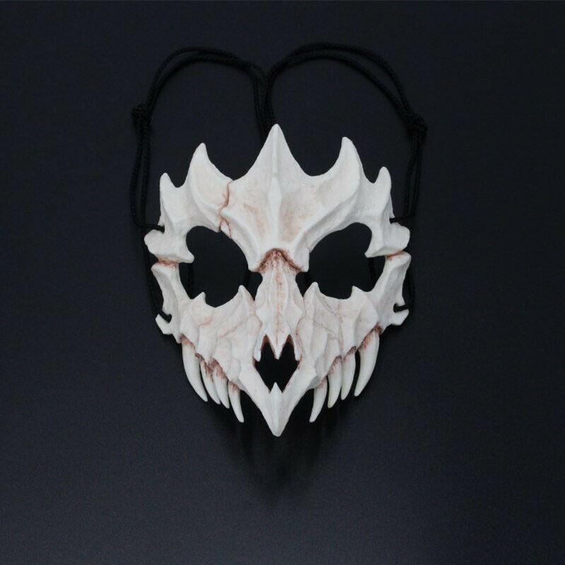 

Resin Cosplay Mask Ecofriendly Animal Theme Party Skull Mask Halloween Mask A