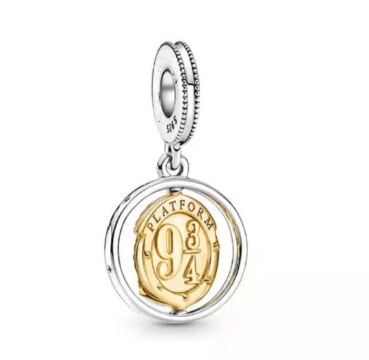 New Original Copper Plated Herocross Safety Chain Charms Pendant Cartoon Bead Fit Panloras Bracelet Women Diy Jewelry