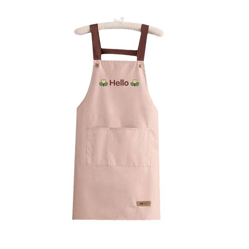 High-Density Waterproof & Oil-Proof Summer Kitchen Apron