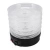 Food Dehydrator Black ABS Fruit Vegetables Meat Touch Control Food Air Dryer for Home