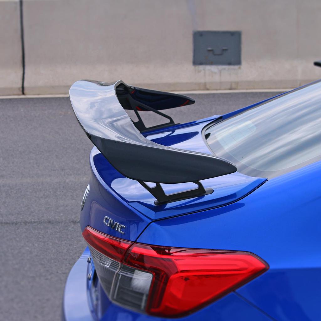 22-Eleventh Gen Civic Hatchback TR Rear Spoiler with Brackets – Non-destructive Top Spoiler Wind Deflector