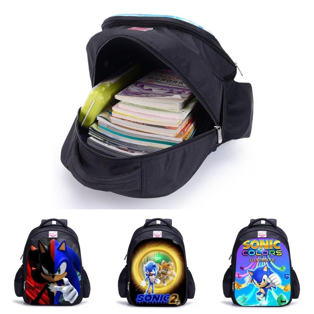 Sonic Wasserdichter Studentenrucksack mit großem Fassungsvermögen für Kinder Outdoor-Reisen